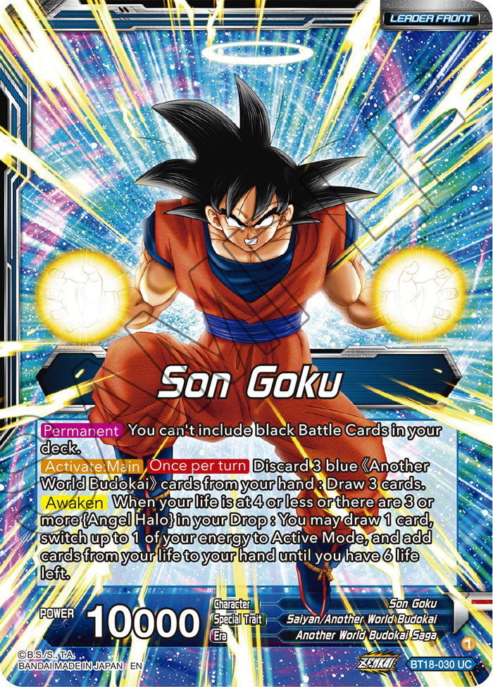 Son Goku // Son Goku, Another World Fighter - Dawn of the Z-Legends - Uncommon - BT18-030