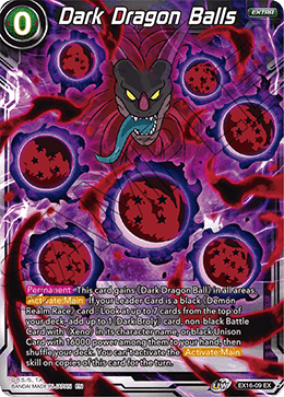 Dark Dragon Balls - Expansion Deck Box Set 16: Ultimate Deck - Expansion Rare - EX16-09