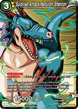 Surprise Attack Naturon Shenron (Winner Stamped) - Tournament Promotion Cards - Promo - P-260