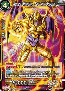 Nuova Shenron, Fair and Square (Unison Warrior Series Tournament Pack Vol.3) - Tournament Promotion Cards - Promo - P-285