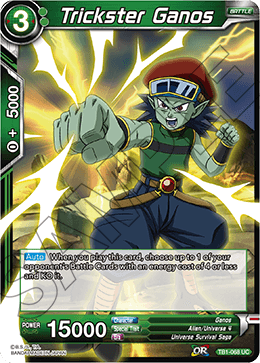 Trickster Ganos - Tournament of Power - Uncommon - TB1-068