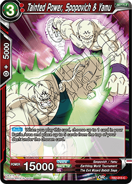 Tainted Power, Spopovich & Yamu - World Martial Arts Tournament - Common - TB2-015