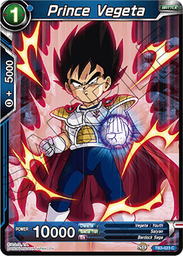 Prince Vegeta - Clash of Fates - Common - TB3-023