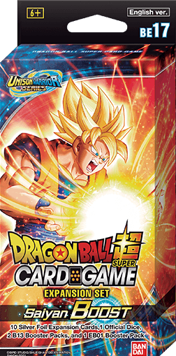 Expansion Deck Box Set 17: Saiyan Boost - Mexplay.com