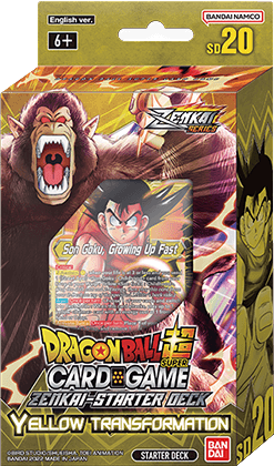 Starter Deck 20: Yellow Transformation - Dawn of the Z-Legends - Mexplay.com