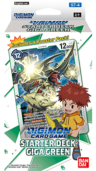 DIGIMON Starter Deck 04: Giga Green - Mexplay.com