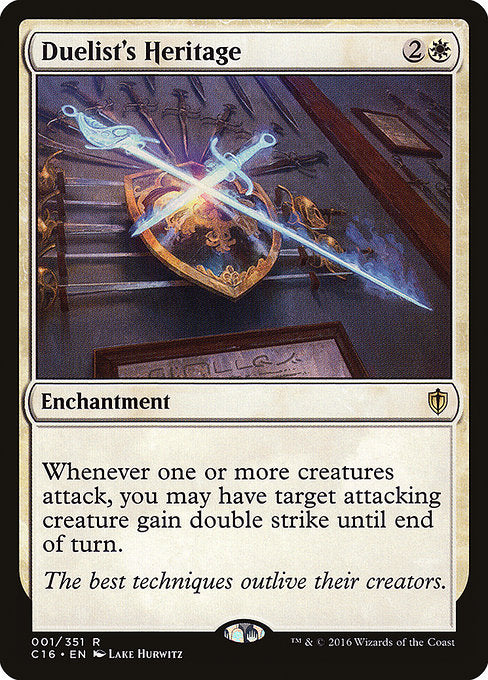 Duelist's Heritage - Commander 2016 - R - 1
