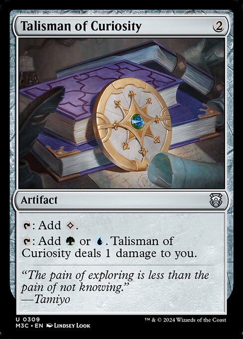 Talisman of Curiosity - Commander: Modern Horizons 3 - U - 309