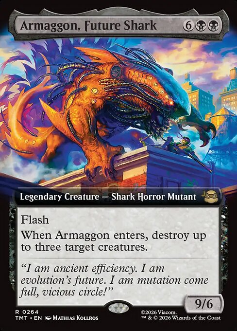 Armaggon, Future Shark (Extended Art) - Teenage Mutant Ninja Turtles - R - 264
