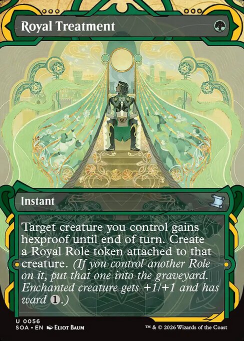 Royal Treatment (JP Alternate Art) - Secrets of Strixhaven: Mystical Archive - U - 121