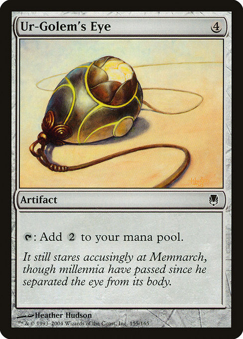 Ur-Golem's Eye - Darksteel - C - 155
