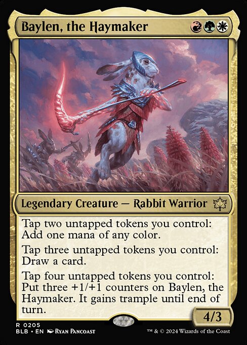 Baylen, the Haymaker - Bloomburrow - R - 205