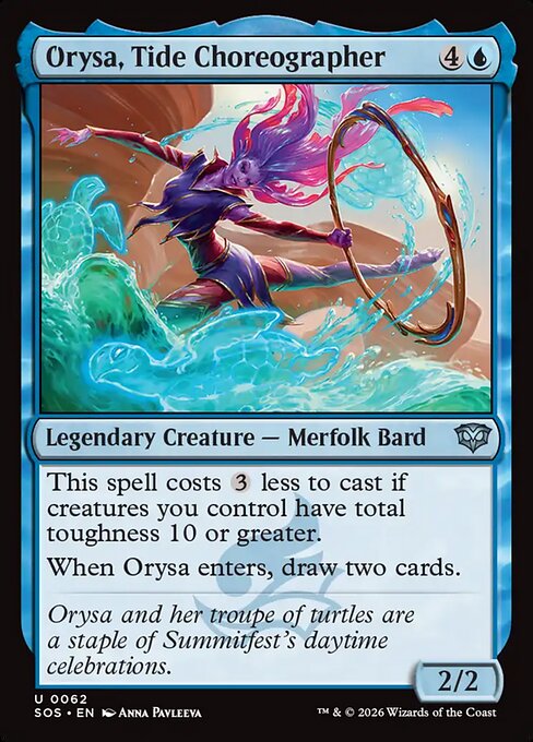 Orysa, Tide Choreographer - Secrets of Strixhaven - U - 62