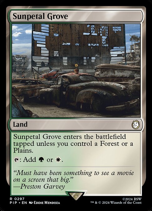 Sunpetal Grove - Universes Beyond: Fallout - R - 297