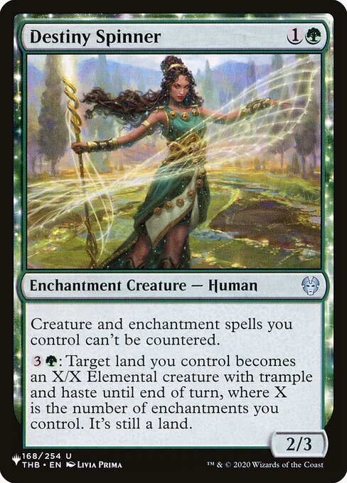Destiny Spinner - The List Reprints - U - 168/254