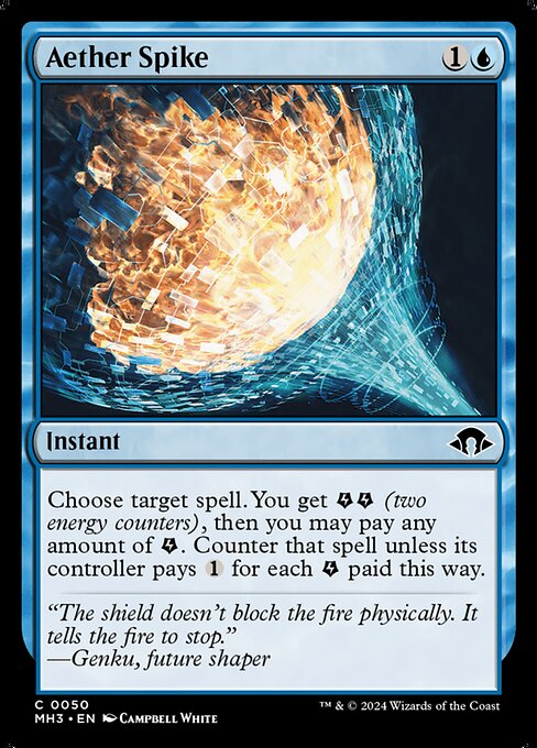 Aether Spike - Modern Horizons 3 - C - 50