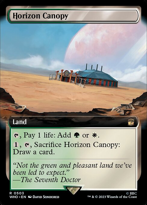 Horizon Canopy (Extended Art) - Universes Beyond: Doctor Who - R - 503