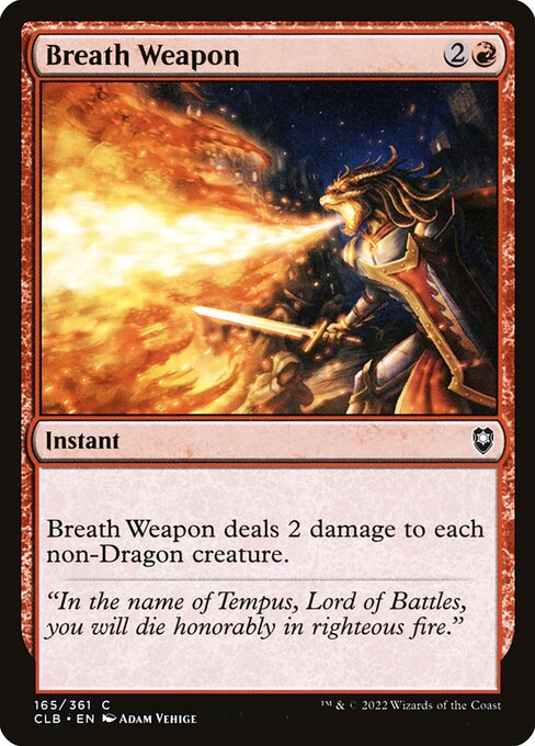 Breath Weapon - Commander Legends: Battle for Baldur's Gate - C - 165