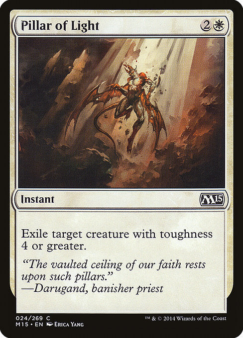 Pillar of Light - Magic 2015 (M15) - C - 24