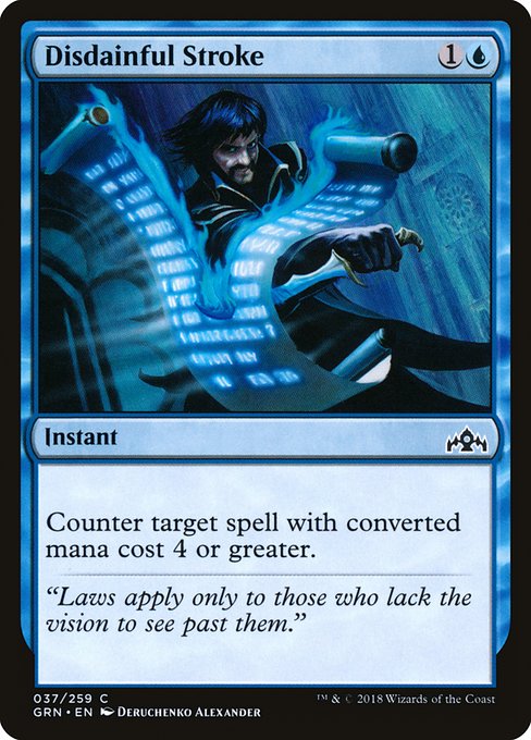 Disdainful Stroke - Guilds of Ravnica - C - 37