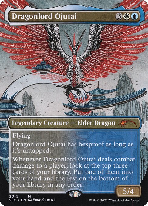 Dragonlord Ojutai - Secret Lair Countdown Kit - M - 2015