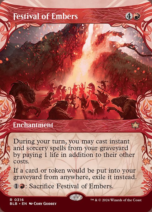 Festival of Embers (Showcase) - Bloomburrow - R - 316