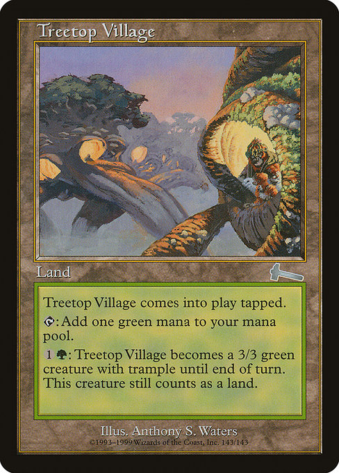 Treetop Village - Urza's Legacy - U - 143