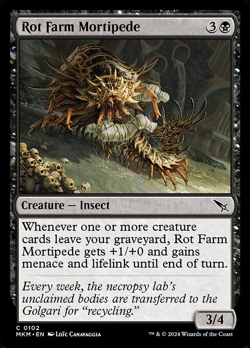Rot Farm Mortipede - Murders at Karlov Manor - C - 102