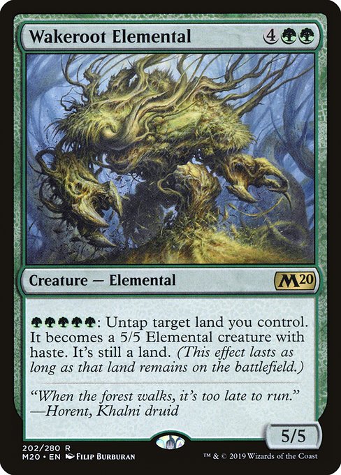 Wakeroot Elemental - Prerelease Cards - R - 202