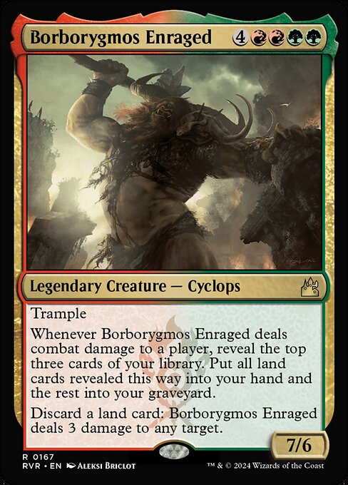 Borborygmos Enraged - Ravnica Remastered - R - 167