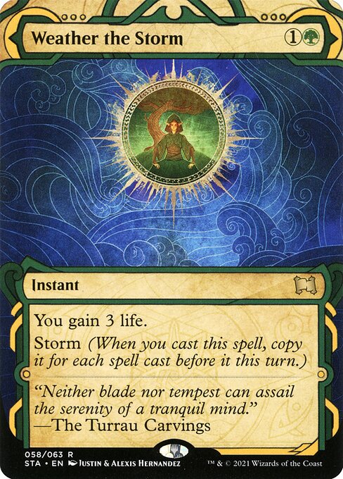 Weather the Storm (JP Alternate Art) - Strixhaven: Mystical Archives - R - 121