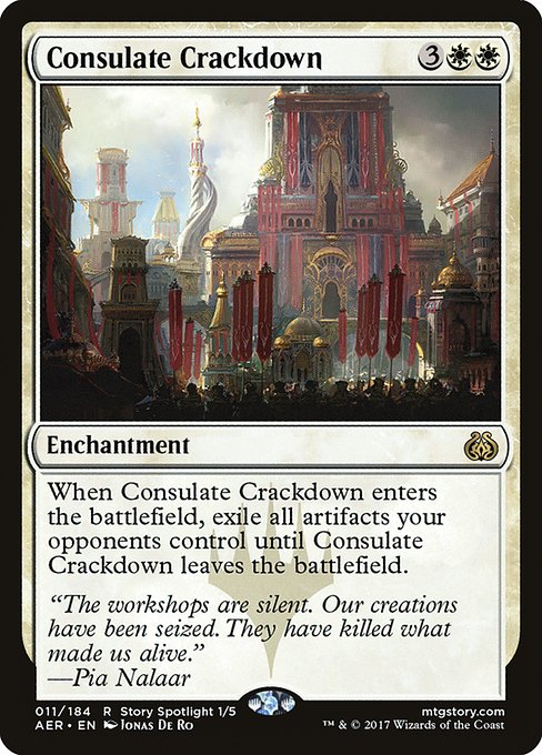 Consulate Crackdown - Aether Revolt - R - 11