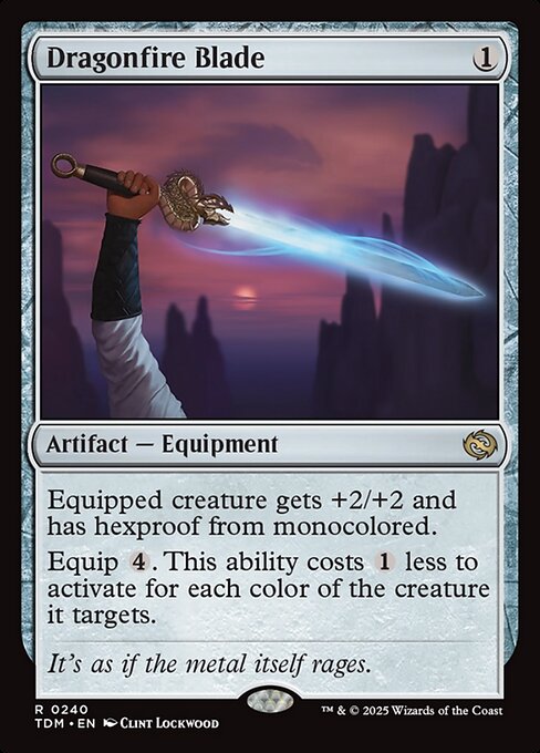 Dragonfire Blade - Tarkir: Dragonstorm - R - 240