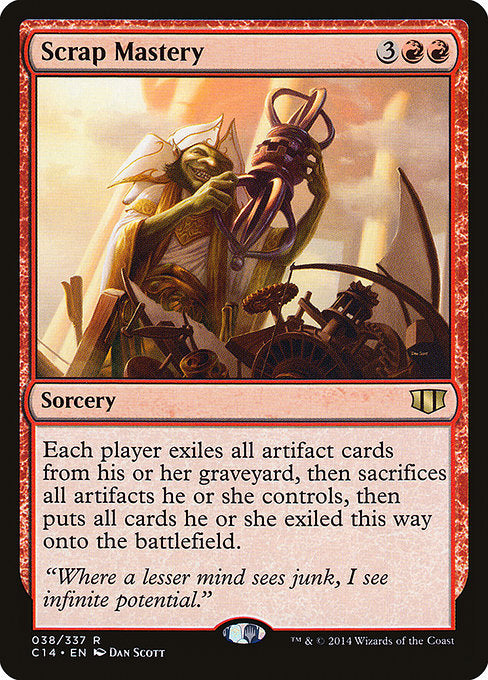 Scrap Mastery - Commander 2014 - R - 38