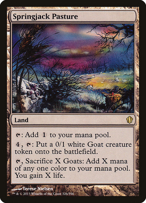 Springjack Pasture - Commander 2013 - R - 326