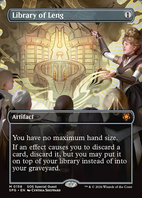 Library of Leng (Borderless) - Special Guests - M - 158