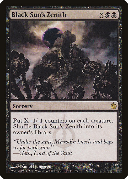 Black Sun's Zenith - Mirrodin Besieged - R - 39