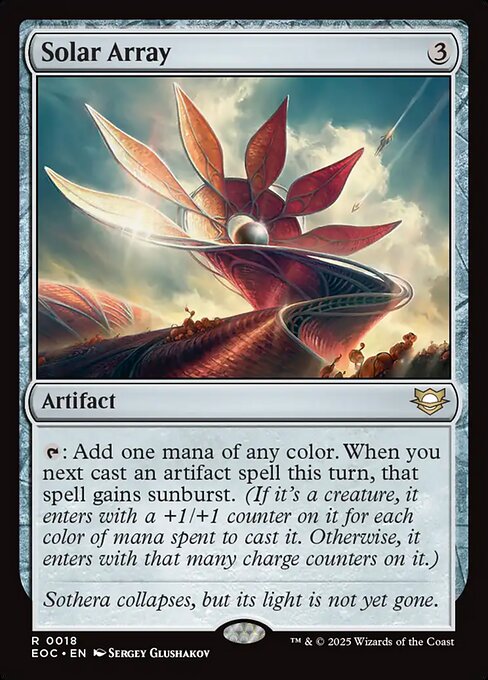 Solar Array - Commander: Edge of Eternities - R - 18