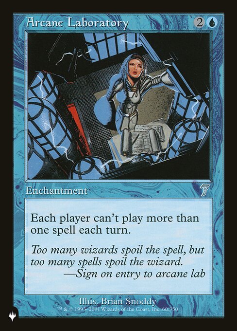 Arcane Laboratory - The List Reprints - U - 60/350