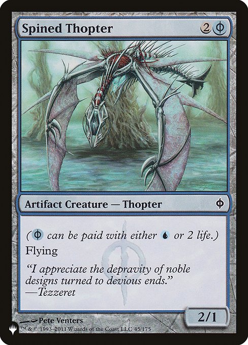Spined Thopter - The List Reprints - C - 45/175