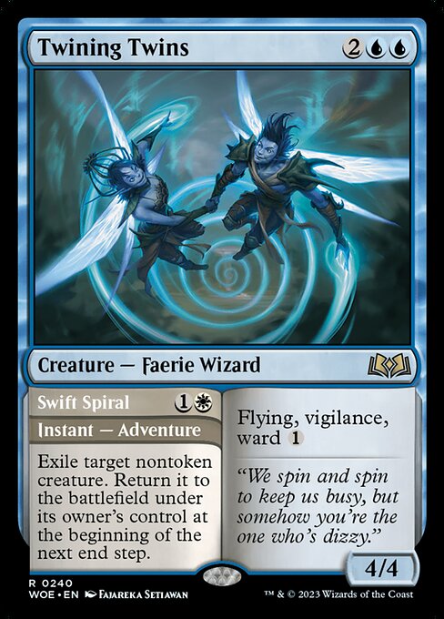 Twining Twins - Wilds of Eldraine - R - 240