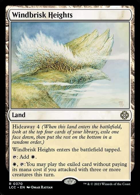 Windbrisk Heights - Commander: The Lost Caverns of Ixalan - R - 370