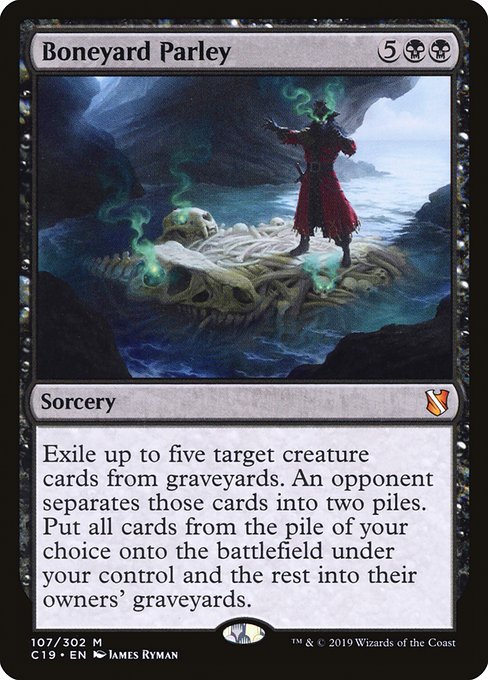 Boneyard Parley - Commander 2019 - M - 107