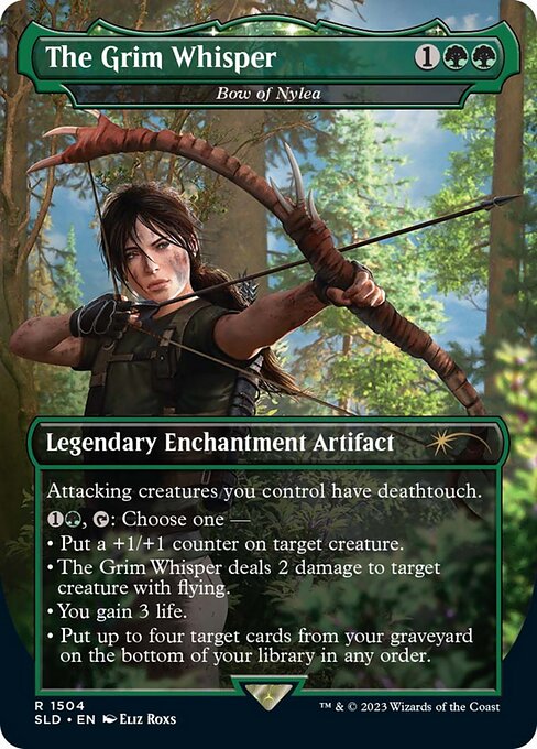 The Grim Whisper - Bow of Nylea - Secret Lair Drop Series - R - 1504