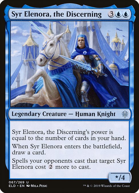 Syr Elenora, the Discerning - Throne of Eldraine - U - 67