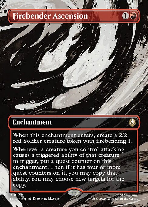 Firebender Ascension (Borderless) - Avatar: The Last Airbender - R - 312