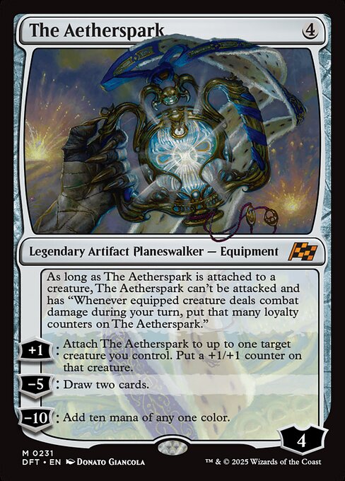 The Aetherspark - Aetherdrift - M - 231