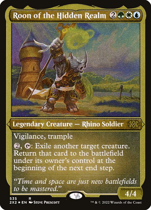 Roon of the Hidden Realm (Foil Etched) - Double Masters 2022 - R - 535