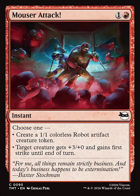 Mouser Attack! - Teenage Mutant Ninja Turtles - C - 95