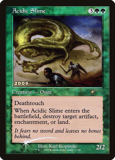 Acidic Slime - 30th Anniversary Promos - P - 17